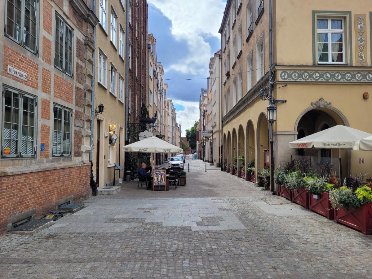 Apartament Stare Miasto Gdansk Z Widokiem Na Motlawe Dış mekan fotoğraf